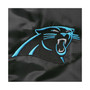 Men's Black Carolina Panthers Locker Room Satin Varsity Full-Snap Jacket