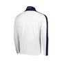 Men's White Navy Midshipmen Lightweight Mock Neck Performance Quarter-Zip Jacket