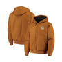 Men's Tan Green Bay Packers Dakota Cotton Canvas Hooded Jacket
