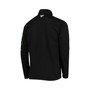 Men's Black Oregon Ducks Terminal Tackle Fleece Raglan Omni-Shade Quarter-Zip Jacket