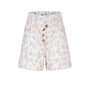 Women's Leopard Print Denim Shorts