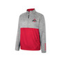 Men's Gray Ohio State Buckeyes John Half-Zip Jacket