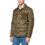 Men's Mid Weight Quilt Mix Media Jacket