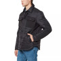 Men's Mid Weight Quilt Mix Media Jacket