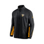 Men's Branded Black Pittsburgh Penguins Authentic Pro Locker Room Rinkside Full-Zip Jacket