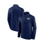 Men's Branded Navy Nashville Predators Authentic Pro Rink Fleece Full-zip Jacket