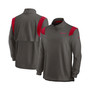 Men's Pewter Tampa Bay Buccaneers 2021 Sideline Coaches Repel Quarter-Zip Jacket