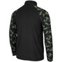 Men's Black UCF Knights OHT Military-Inspired Appreciation Take Flight Raglan Quarter-Zip Jacket