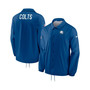 Men's Royal Indianapolis Colts Sideline Coaches Full-Snap Jacket