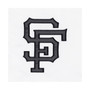 Men's White San Francisco Giantss Power Forward Satin Full-Snap Varsity Jacket