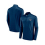 Men's Branded Navy Houston Texans Underdog Quarter-Zip Jacket