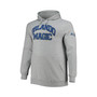 Men's Penny Hardaway Heather Gray Orlando Magic Big and Tall Name and Number Pullover Hoodie
