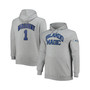 Men's Penny Hardaway Heather Gray Orlando Magic Big and Tall Name and Number Pullover Hoodie