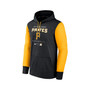 Men's Black, Yellow Pittsburgh Pirates Authentic Collection Performance Hoodie