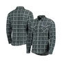 Men's Gray Buffalo Bills Industry Flannel Button-Up Shirt Jacket