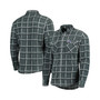 Men's Gray Buffalo Bills Industry Flannel Button-Up Shirt Jacket