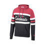Men's Cardinal, Black Arizona Cardinals Head Coach Pullover Hoodie