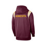 Men's Maroon Minnesota Golden Gophers Sideline Performance Full-Zip Hoodie