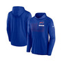 Men's Royal Buffalo Bills Performance Team Pullover Hoodie