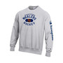 Men's Heathered Gray Hartford Whalers Reverse Weave Pullover Sweatshirt