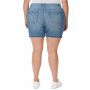 Plus Size Amanda Cuffed Denim Shorts