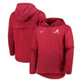 Men's Crimson Alabama Crimson Tide Player Quarter-Zip Jacket