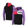 Men's Black Toronto Raptors Hardwood Classics Colorblock Pullover Hoodie