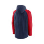 Men's Navy and Red Boston Red Sox Authentic Collection Full-Zip Hoodie Performance Jacket