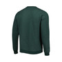 Men's Heather Green Michigan State Spartans Vault Stack Club Fleece Pullover Sweatshirt
