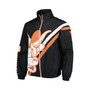 Men's Black Texas Longhorns Exploded Logo Warm Up Full-zip Jacket