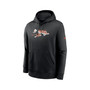 Men's Black Cincinnati Bengals Rewind Club Pullover Hoodie
