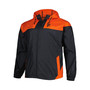 Men's Black San Francisco Giants Flash Forward Challenger Big and Tall Omni-Shade Full-Zip Windbreaker