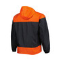 Men's Black San Francisco Giants Flash Forward Challenger Big and Tall Omni-Shade Full-Zip Windbreaker