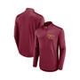 Men's Branded Burgundy Washington Commanders Tough Minded Quarter-Zip Top