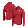 Men's Crimson Oklahoma Sooners 2021 Coaches Top Performance Half-Zip Jacket