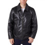 Men's Zipper Leather Jacket