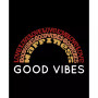 Men's Good Vibes Word Art Hooded Sweatshirt