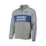 Men's Heathered Gray Tampa Bay Lightning Mario Quarter-Zip Jacket