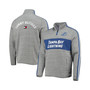 Men's Heathered Gray Tampa Bay Lightning Mario Quarter-Zip Jacket