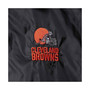 Men's Black Cleveland Browns Coaches Classic Raglan Full-Snap Windbreaker Jacket