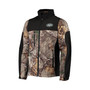 Men's Realtree Camo and Black New York Jets Circle Hunter Softshell Full-Zip Jacket