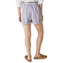 Women's Striped Paperbag Shorts