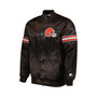 Men's Brown Cleveland Browns The Pick and Roll Full-Snap Jacket