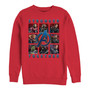 Marvel Men's Avengers Endgame Stronger Together Boxes, Crewneck Fleece