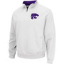 Men's White Kansas State Wildcats Tortugas Logo Quarter-Zip Jacket
