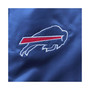 Men's Royal and Red Buffalo Bills Leader Varsity Satin Full-Snap Jacket