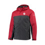 Men's Crimson, Charcoal Oklahoma Sooners Glennaker Storm Full-Zip Jacket