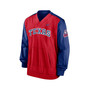 Men's Red, Royal Texas Rangers Cooperstown Collection V-Neck Pullover