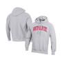 Men's Gray Winston-Salem State Rams Tall Arch Pullover Hoodie