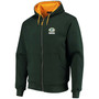 Men's Green Green Bay Packers Craftsman Thermal Lined Full-Zip Hoodie